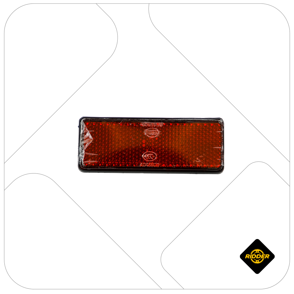 REFLECTIVO RECTANGULAR ROJO TELESCOPICA M5