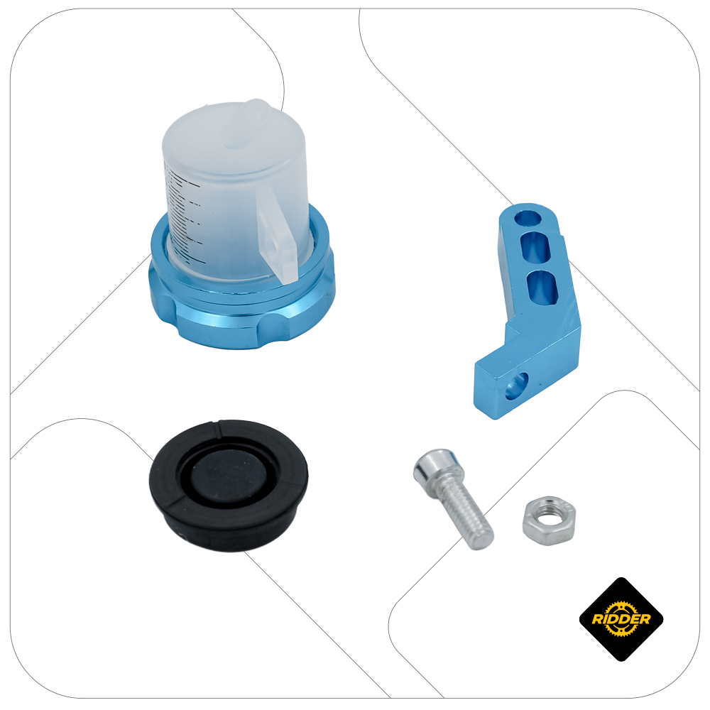 DEPOSITO LIQUIDO DE FRENO CNC AZUL
