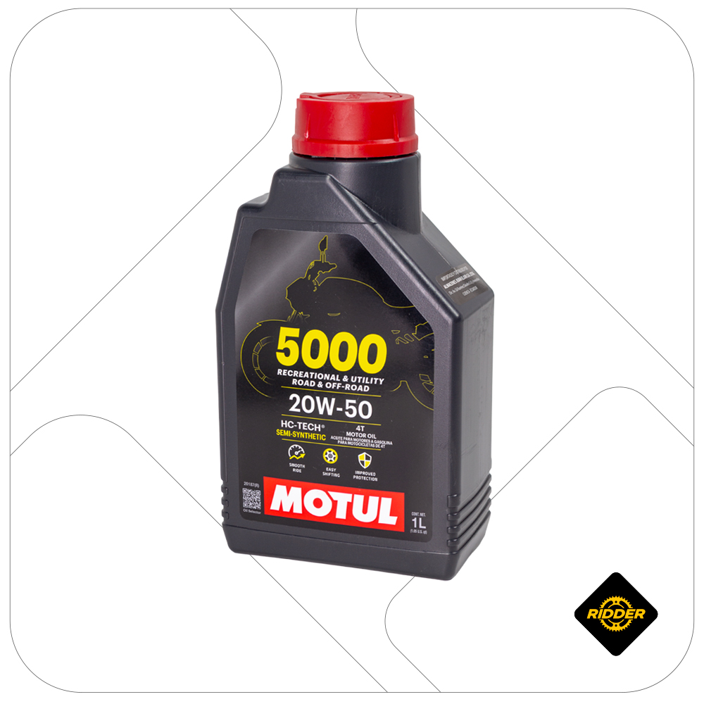 ACEITE MOTUL 5000 20W50 SEMISINTETICO