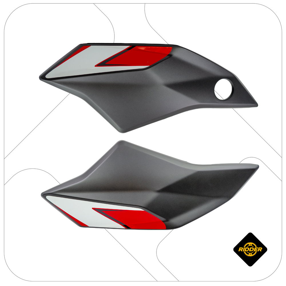 COMPLEMENTO EXTERIOR DE TAPA DE TANQUE PRO5 ROJO
