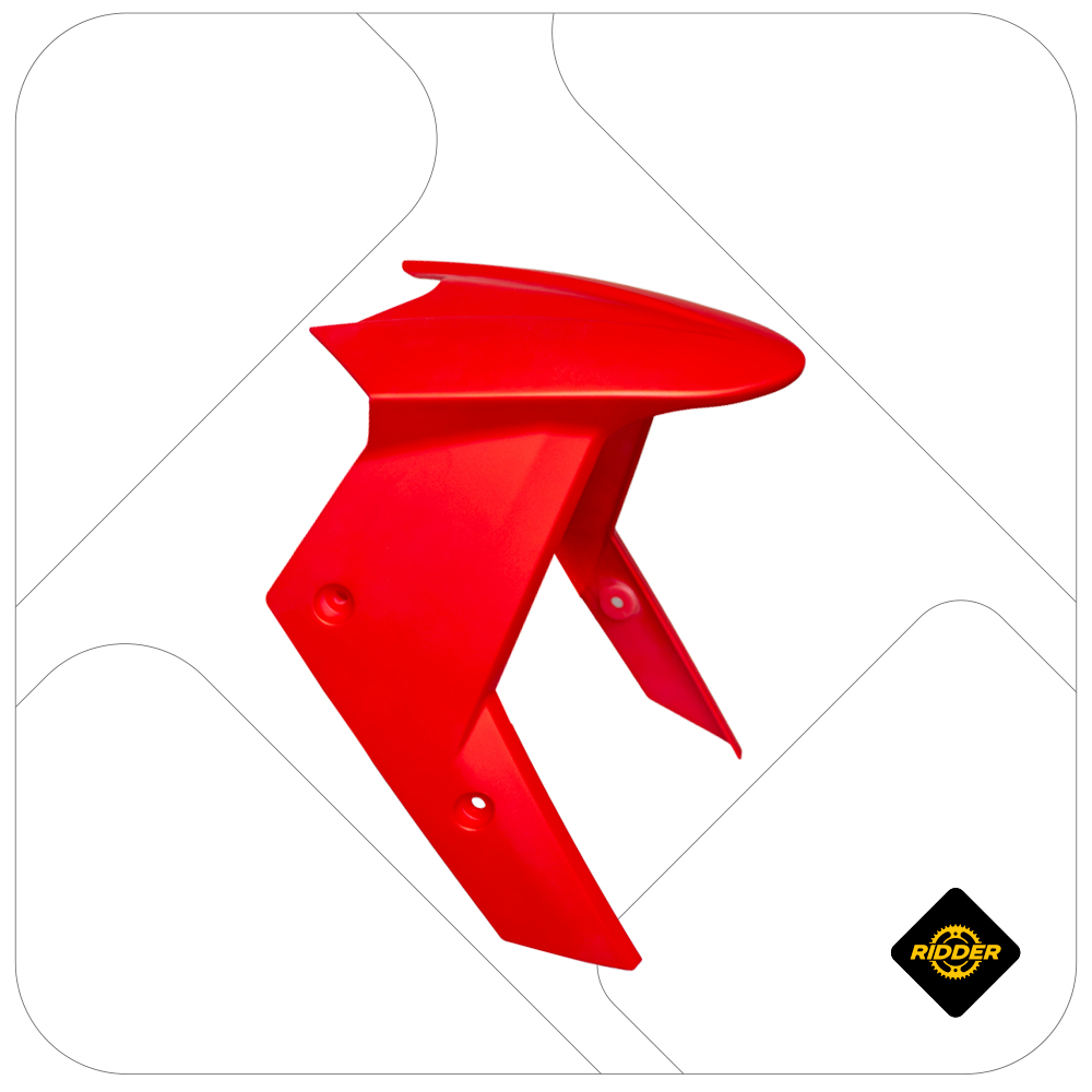 GUARDAFANGO DELANTERO R2 4V ROJO
