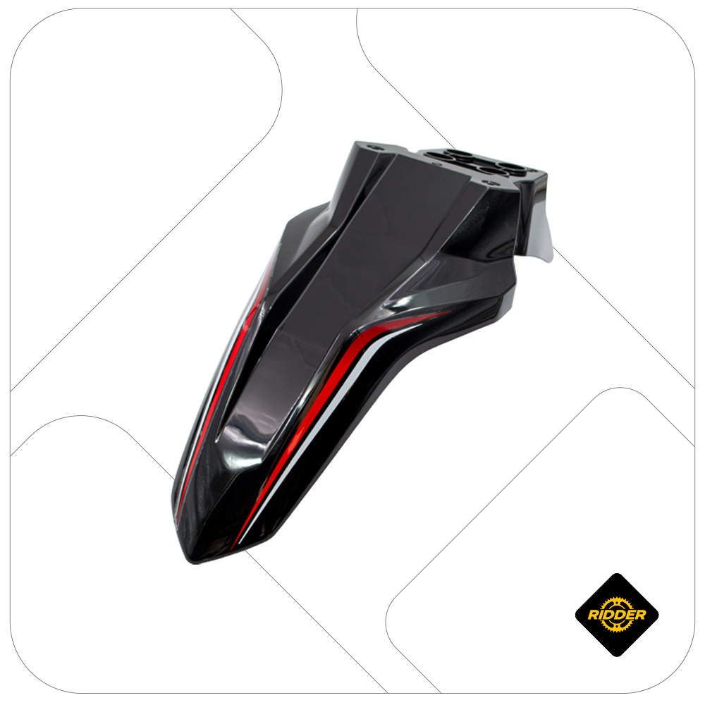 GUARDAFANGO DELANTERO RALLY NEGRO