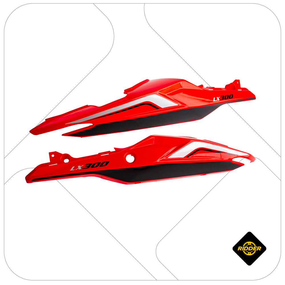 TAPAS POSTERIORES GP300 ROJO
