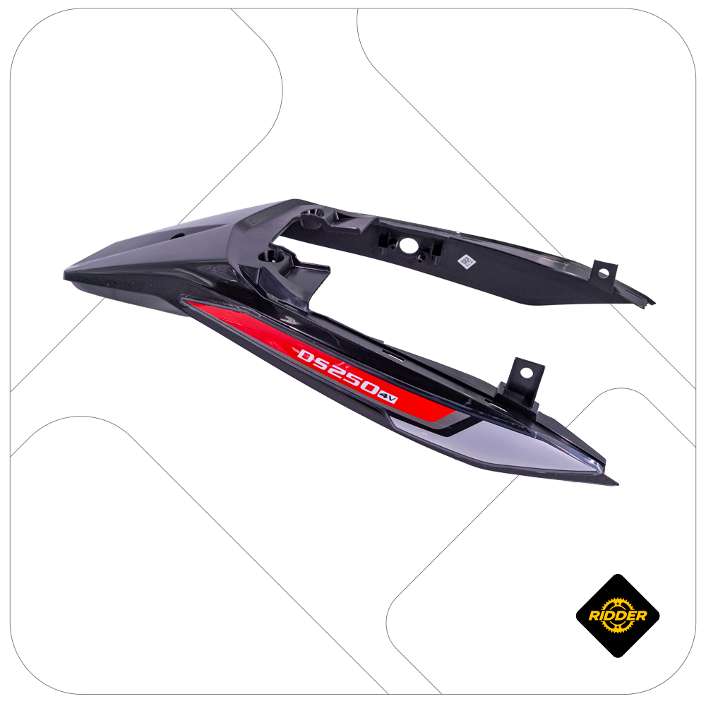 GUARDAFANGO POSTERIOR RALLY 4V NEGRO