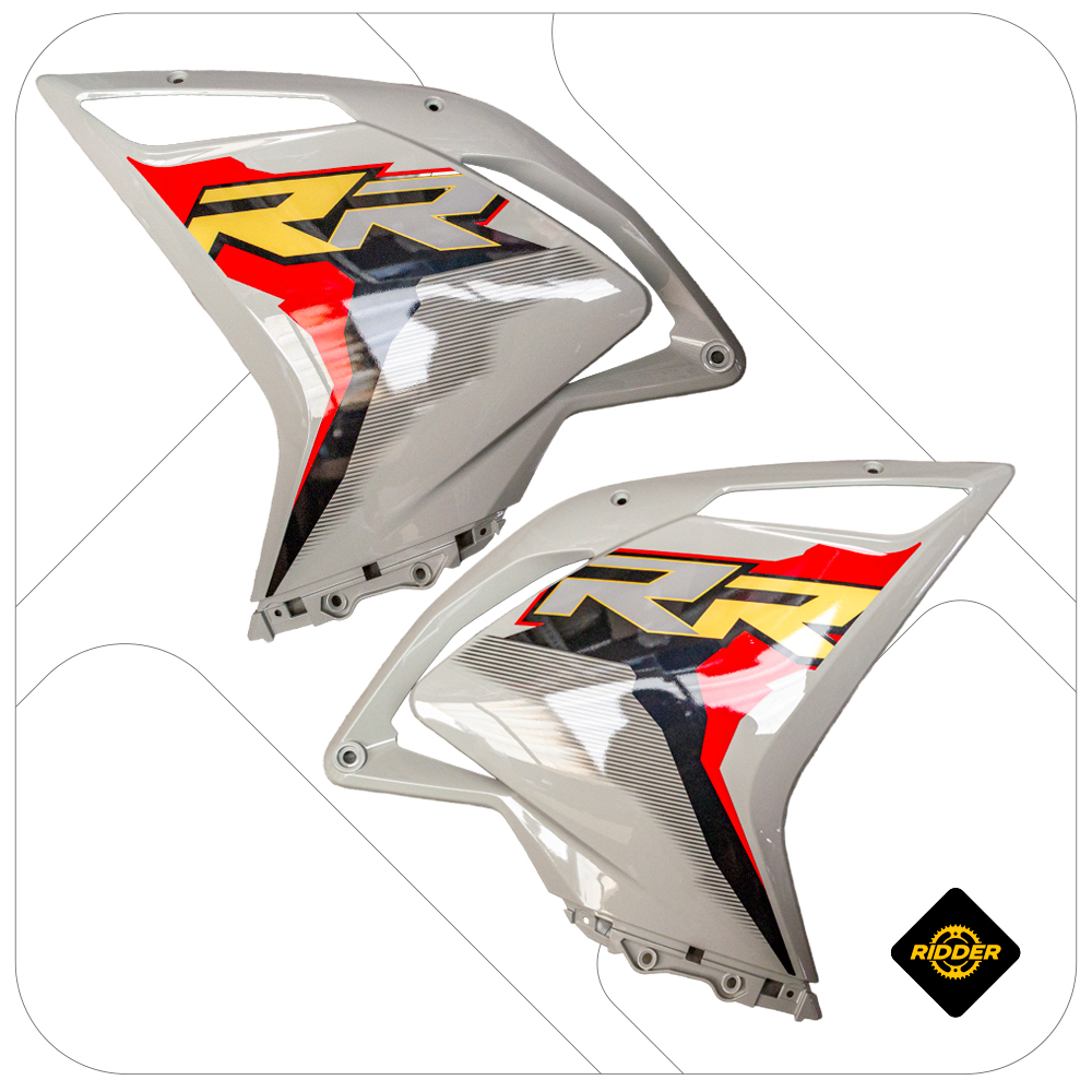 TAPAS LATERAL DE TANQUE GP300RR GRIS