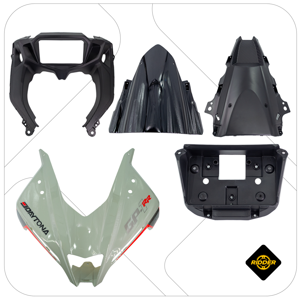 MASCARILLA COMPLETA GP1RR 370 GRIS ROJO