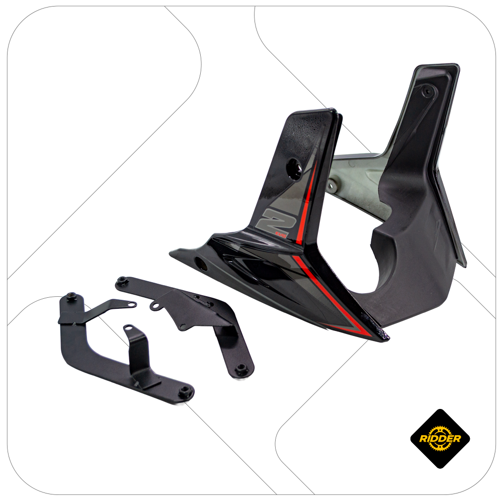 TIBURON WING EVO2(18-22)/VENOM/GP200  NEGRO/ROJO