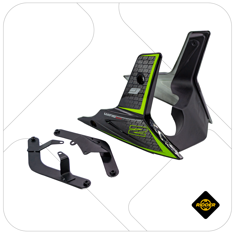 TIBURON WIND EVO2(18-22)/VENOM/GP200 NEGRO/VERDE