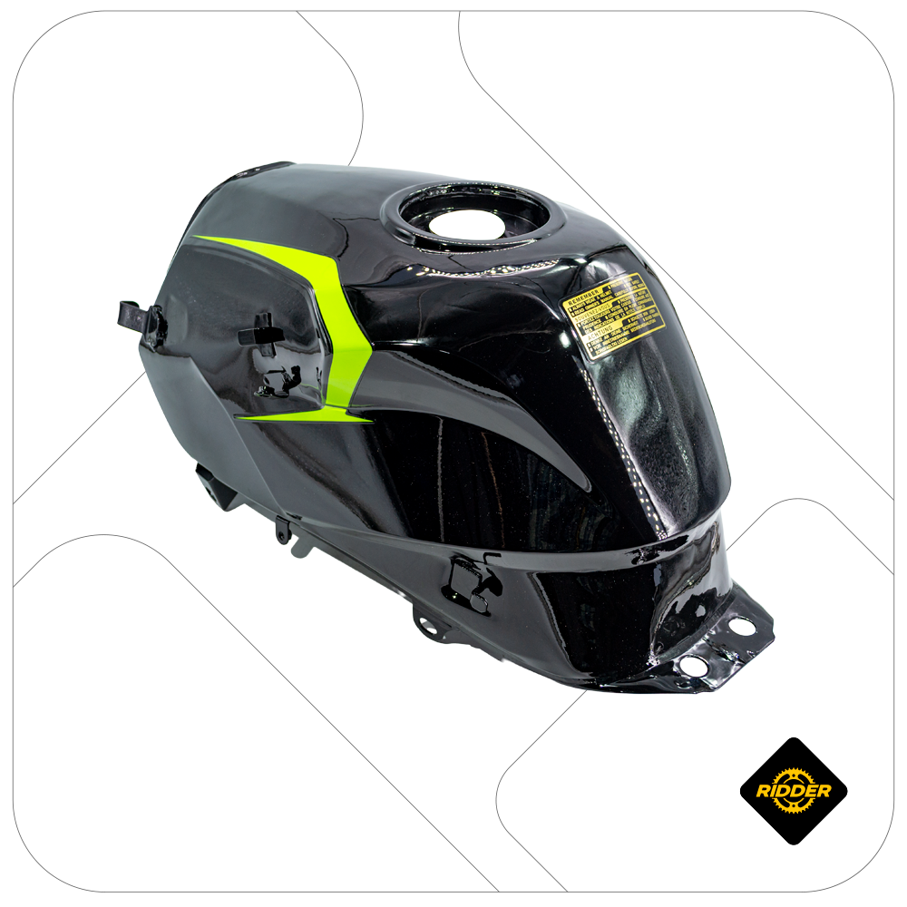 TANQUE DE GASOLINA CG200WIN GEV-043 NEGRO/VERDE