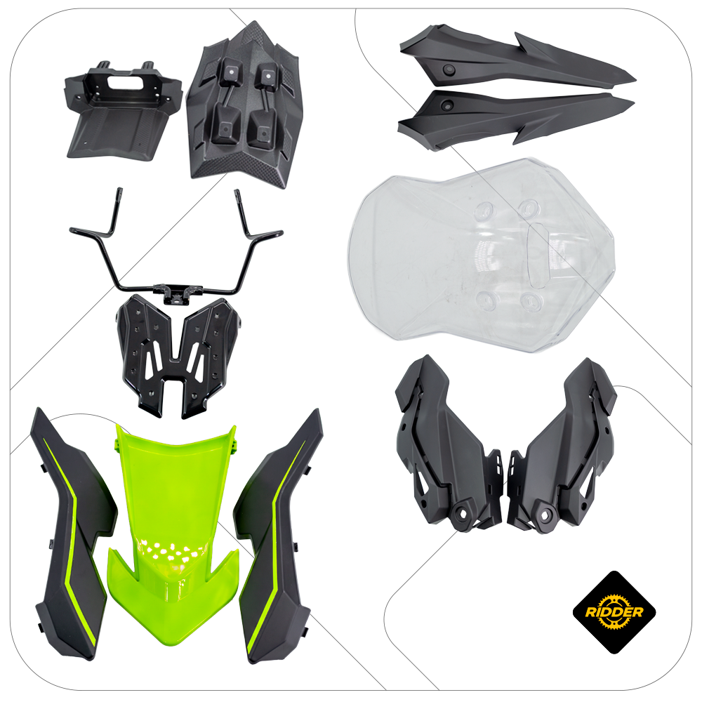 MASCARILLA COMPLETA ADV300 GRIS/VERDE