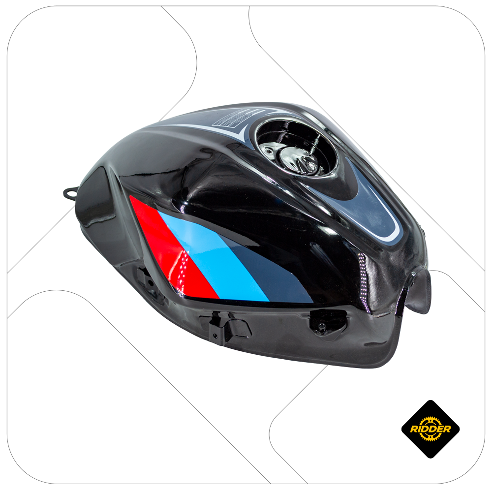 TANQUE DE GASOLINA CHIEF 2.5 NEGRO/GRIS