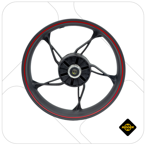 [29001K] ARO POSTERIOR SOLIDO PRO5 ALUMINIO NEGRO