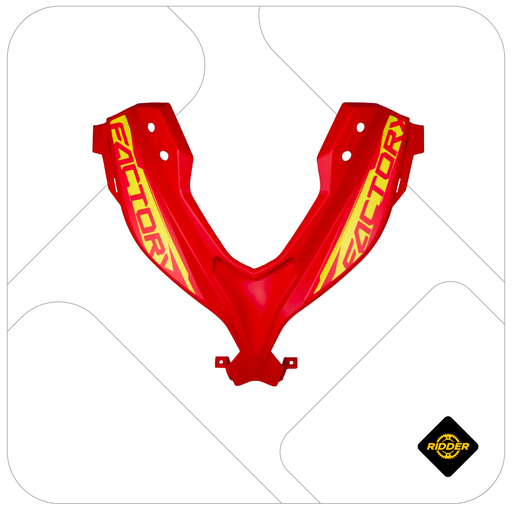 [FB258-027] MASCARILLA F370 DSHARK ROJO